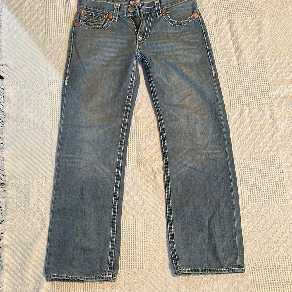 True Religion Light Blue Denim Jeans